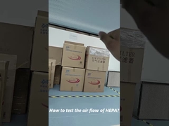 Panel HEPA Air Filter OEM With Activated Carbon Media H13 Class