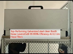 Top-Performing Galvanized steel clean Booth Noise Level≤65dB 99.999% Efficiency At 0.3 Um Hepa Filters