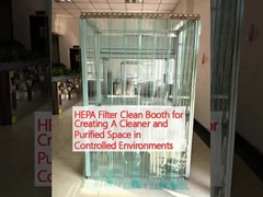 HEPA Filter Clean Booth for Creating A Cleaner and Purified Space in Controlled Environments