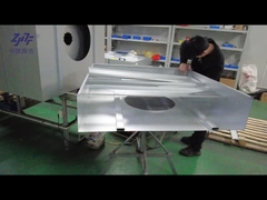 Industrial 4x4 FFU Fan Filter Unit Laminar Air Flow Hood Cabinet H14 Group Control For Clean Room