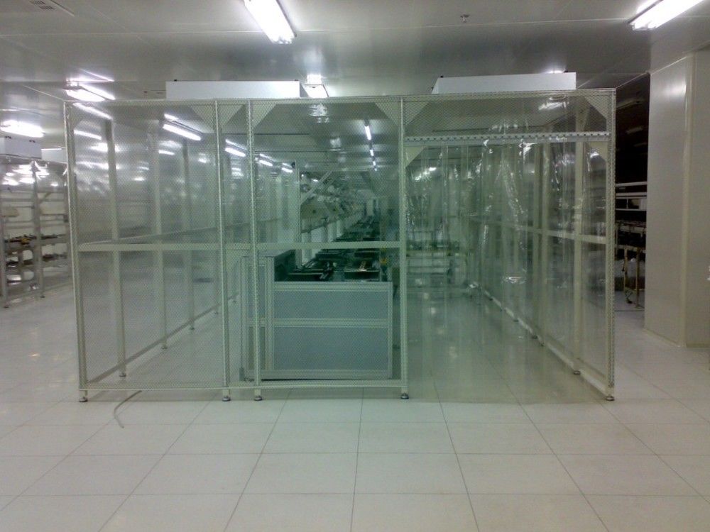 Dust Free Modular Assembled High Cleanliness Clean Room Booth With ...
