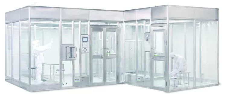 Modular Clean Room With Ceiling Ffu Air Condition Filtration System For ...