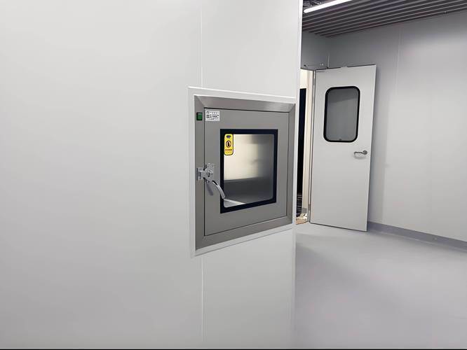 Clean Room Transfer Box Cleanroom Pass Box with UV Sterilization & Interlock System