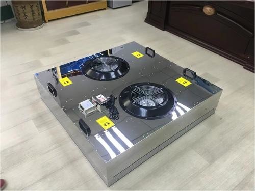ISO 9001 Laminar Flow Filter Fan Unit FFU , Low Noise H14 FFU HEPA ...