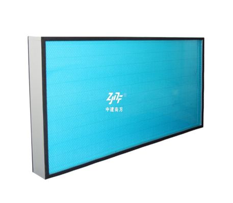 Clean Room Air Conditioner Filter , 99.99% Glass Fiber FFU HEPA Fan Filter