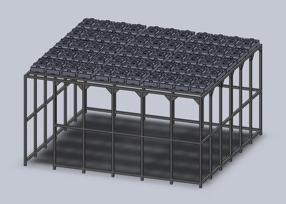 Electronics Biological Clean Room Booth GMP Lab Production Line With Air Purification