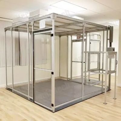 ZJNF ISO 9001 14001 Cleanroom Entrance Standard For Air Purification Control
