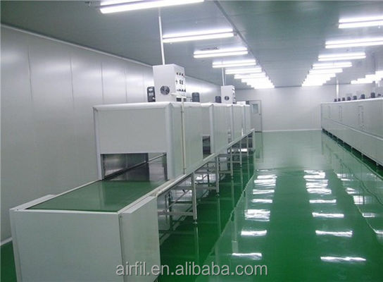 Modular Clean Room Booth Standards Ceiling FFU Cleanroom With Sandwich Panel