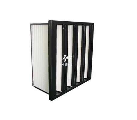 Industrial V Bank Air Filter HEPA Air Purifier 220V 110V For W Type Air Conditioner Odor Removing