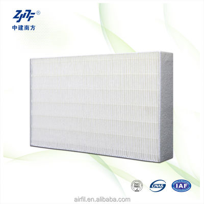 HVAC System HEPA Replacement Fiberglass Material Air Cleaner Filter Element Maximum Humidity ≤100%HR For Pleated Filters