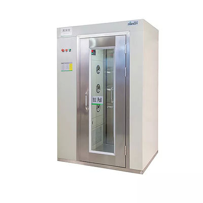 Modular Cleaning Machine Power 3-Fan Air Shower Clean Room With LED Display Roller Shutter Door And Rapid Air Speed 22-25 M/S