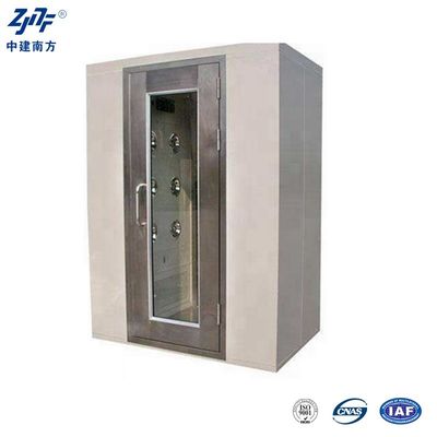 380V/50HZ Cleanroom Air Shower With 22-25 M/s Nozzle Air Speed