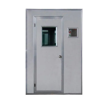 Smart Voice Control Industrial Clean Room Air Shower Smart System 0.3um 50HZ Single Blowing Nozzle
