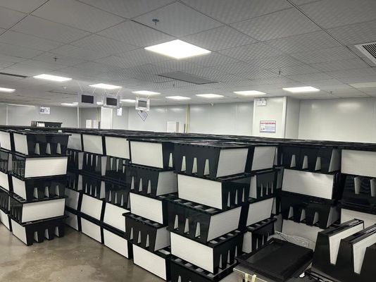 Galvanized Steel V Bank Air Filter with Superfine Fiber Glass Paper