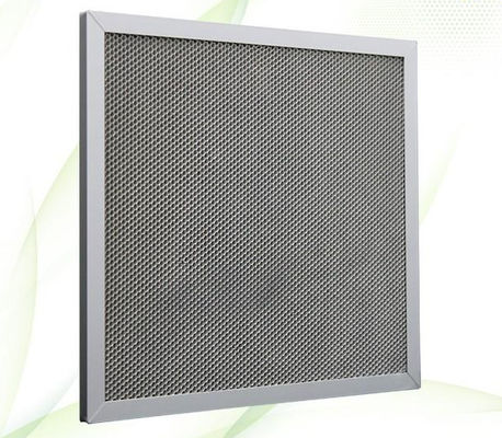 Photocatalytic HEPA G3 G4 Air Filter Panel Low Resistant For HVAC System