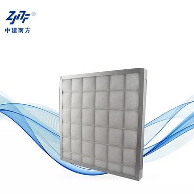 Industrial Pre Panel Air Filter Large Air Flow Volume Dust Capacity 6-15Pa With Aluminum Alloy Frame