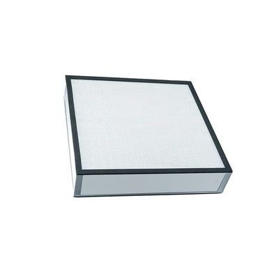 Cleanroom PP Housing Industrial Hepa H14 Air Filter HVAC System With Synthetic Fiber Medium And Polyester Media