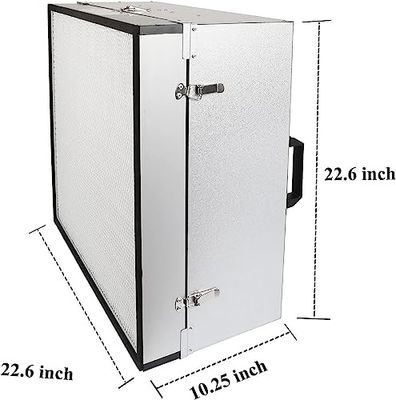 1175*575*320 mm Stainless Steel Frame Fan Filter Unit FFU for Medical Facilities