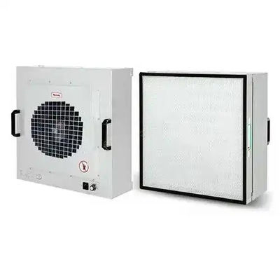 quality Efficiency Stainless Steel Fan Filter Unit FFU with H13/H14 HEPA Filter factory