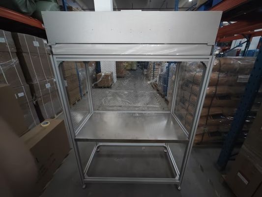 High Efficiency Laminar Air Flow System Stainless Steel Work Surface Portable Automatic Airflow Control