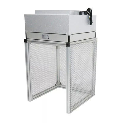99.99% 0.3um Efficiency Air And Water Hose Reel Horizontal Laminar Flow Cabinet HEPA H14/U15 Filter Type Aluminum/Stainless Steel