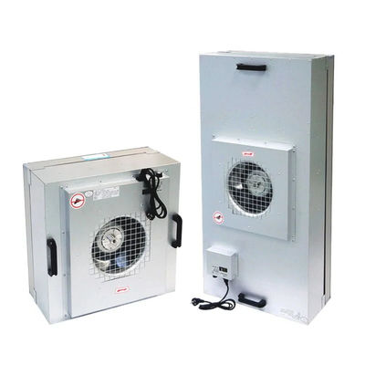 Energy Efficiency FFU Fan Filter Unit in Black for Consistent Airflow Distribution