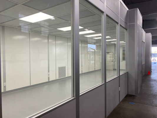 Sterilized Workspace Modular Cleanroom Cold-roll Steel Body Material for Sterility and Health Regulations
