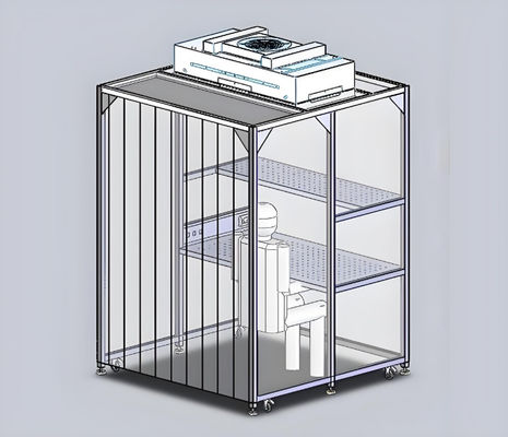 Easy Install Customized Clean Room Booth For Optimal Performance In Manufacturing Plant Operations