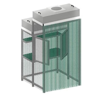 99.99% Filter Flow Cleanroom Booth