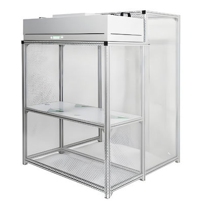 Easy Assembled Operational Flexibility And Space-Efficiency Mini Clean Bench Clean Environment Booth With Adjustable Airflow Controls