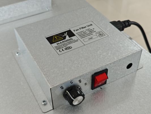 Efficiency 99.99% H14 FFU Fan Filter Unit SUS304 Stainless Steel Aluminum Zinc Coated Sheet