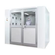 24 Sus Nozzles Cleanroom Air Shower 99.99% Cleanliness 0.5um GB50073-2001/ISO14644-1 for Class 100-class 100000 Purification Rank