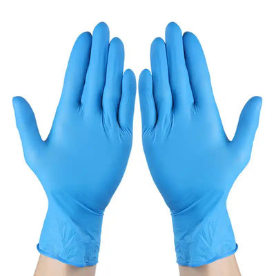 Cleanroom Nitrile Gloves Anti-Static Water Proof Powder-Free For Healthcare & Research, Food & Chemical Industries