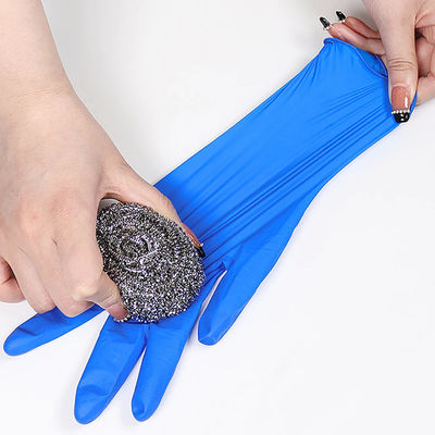 Class 10 Cleanroom Supplies Nitrile Gloves for Biopharmaceuticals in the Food Chemical Industry