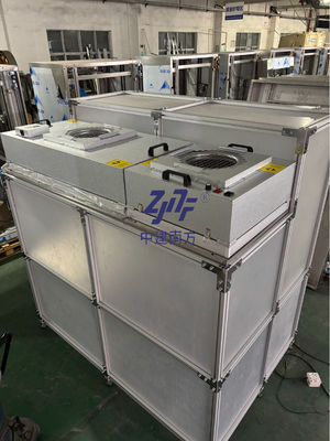 Flexible Modularity and Transparent Enclosure Clean Room Booth for Customizable Space