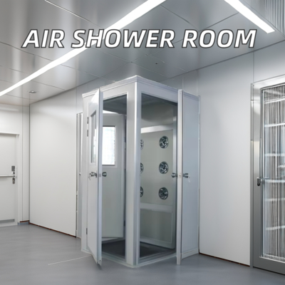 quality Stainless Steel Cargo Air Shower For Semiconductor Pharmaceutical Medical clean room accessories factory