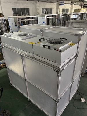quality Class 1000 Easy Installation Vertical Flow Laminar Flow Clean Booth With Hepa Air Filter factory