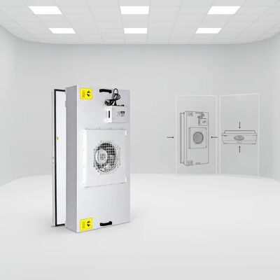 quality H14 HEPA Fan Filter Unit with SUS304 Stainless Steel Frame and Three-Speed Control for Cleanrooms factory