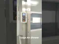 Decontamination Cleanroom Air Shower Chamber 12 Nozzles With LED Display Infrared Sensor